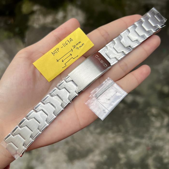 Tali strap jam tangan casio original MTP-1163A MTP-1163 MTP 1163