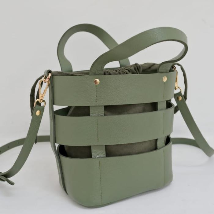 Crete bag Emerald green