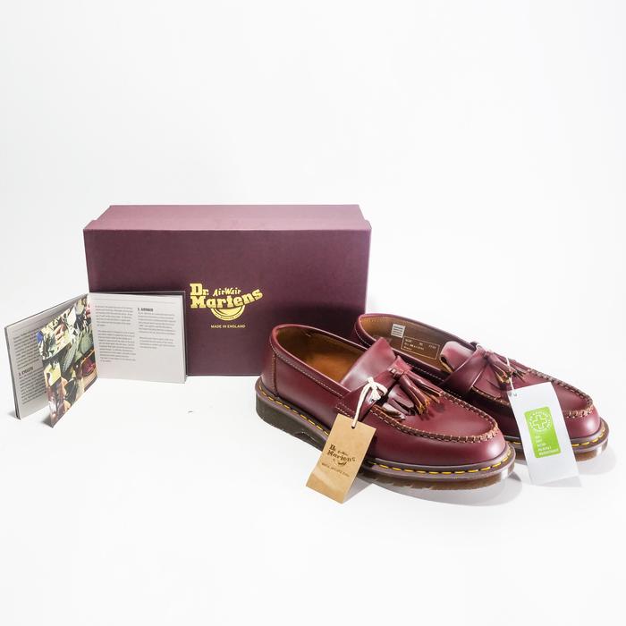 Dr Martens Adrian Tassel Oxblood MADE IN ENGLAND