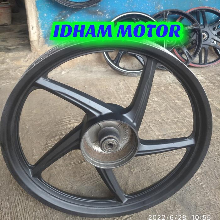 VELG BELAKANG ORIGINAL SUPRA X 125 COPOTAN PNP REVO ABSOLUTE REVO FI