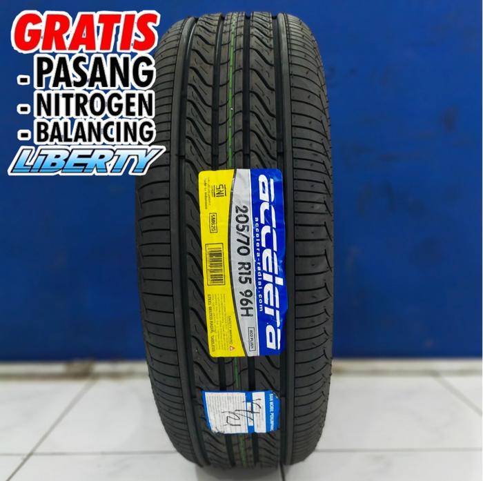 BAN MOBIL ACCELERA 205 70 R15 ECO PLUSH, LIBERTY BAN MOBIL SURABAYA