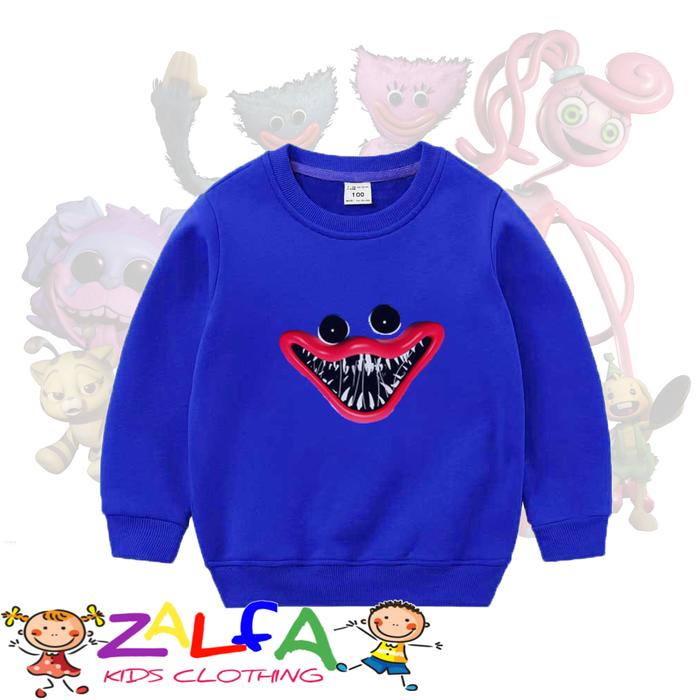 Sweater Anak Anak HUGGY WUGGY Poppy Playtime