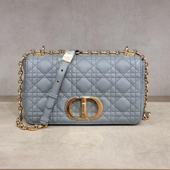 Dior Caro Medium Grey