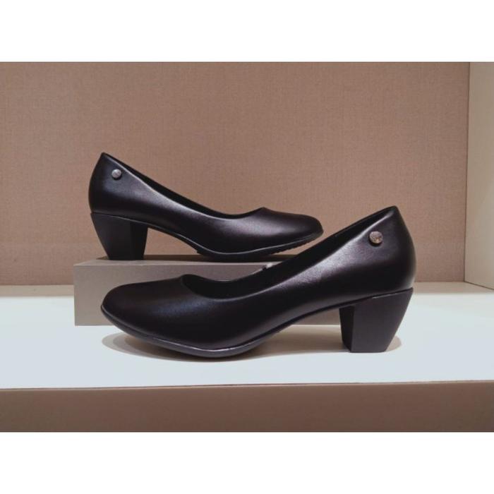 Bata Sepatu Pantofel /formal Wanita Bata Comfit Black 651-6588