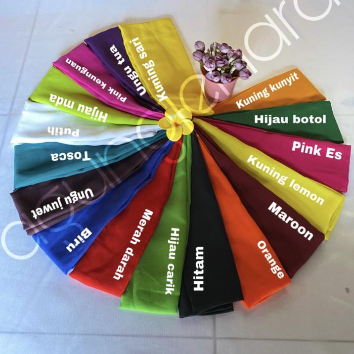 SELENDANG CHIFFON PANJANG 250CM