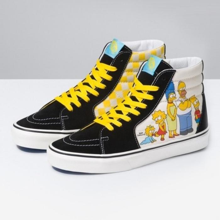 Vans Sk8 High X Simpsons “The Simpsons 1987-2020”
