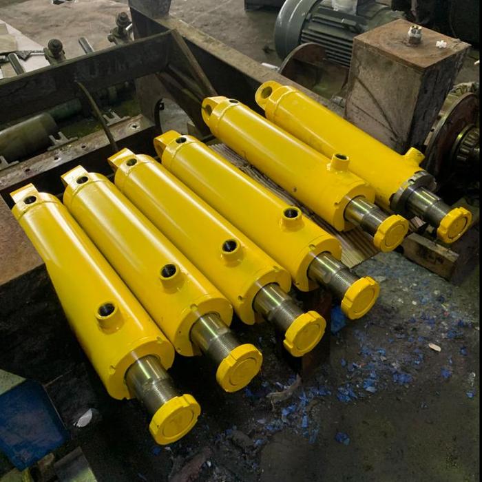 Hydraulic Cylinder HYDRACK Mesin Press Industry Perkapalan Mining