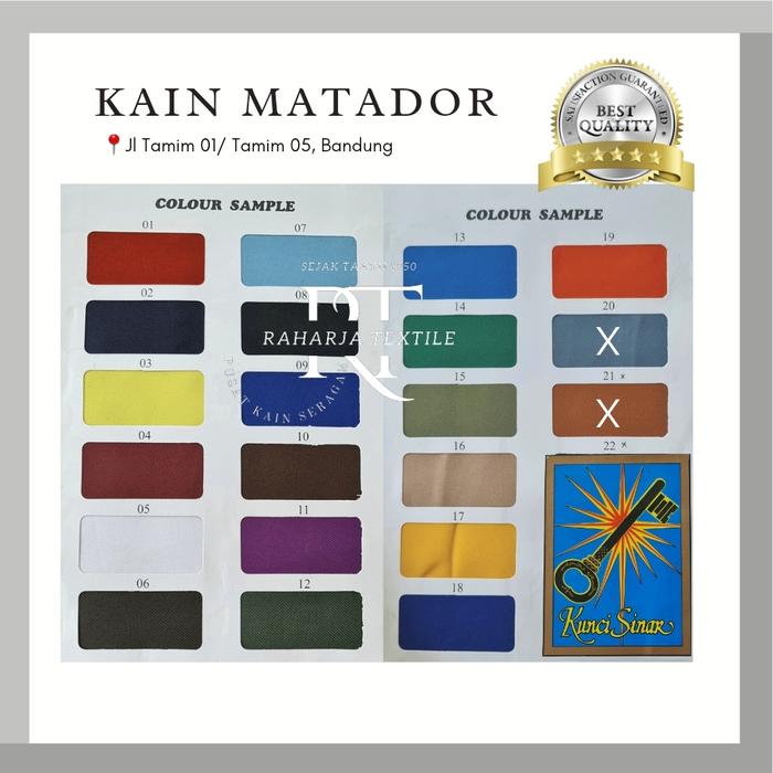 kain matador cap kunci sinar= sab= sd-tex