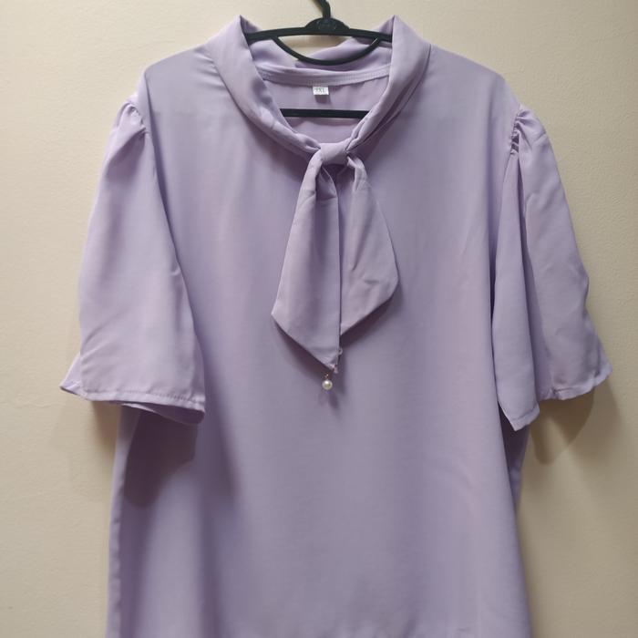 blouse lilac