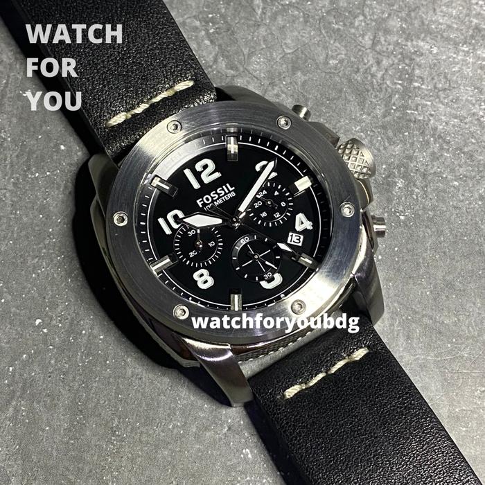 Jam Tangan Pria Fossil Original Machine FS4928 FS 4928 Free Yes WFY