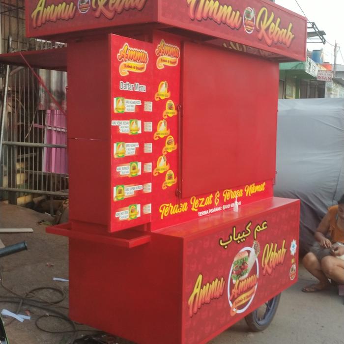 kebab frozen gerobak kebab