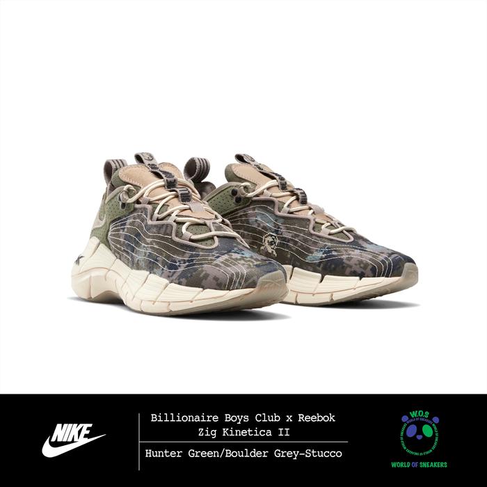 Billionaire Boys Club x Reebok Zig Kinetica II "Digi Camo"