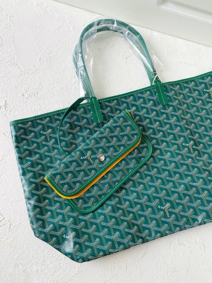 Original - Goyard St Louis Tote Bag PM Special Color Green Vert