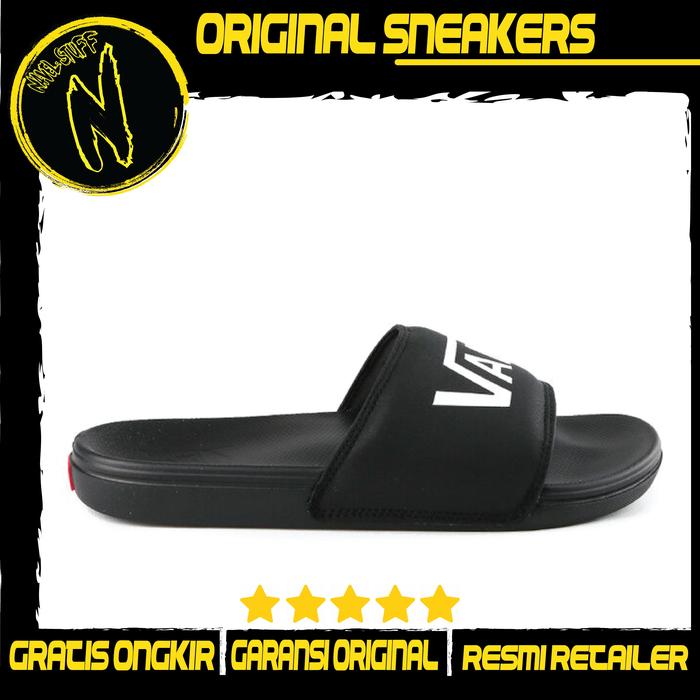 Vans Slide On Black Black / Sandals Vans ORIGINAL