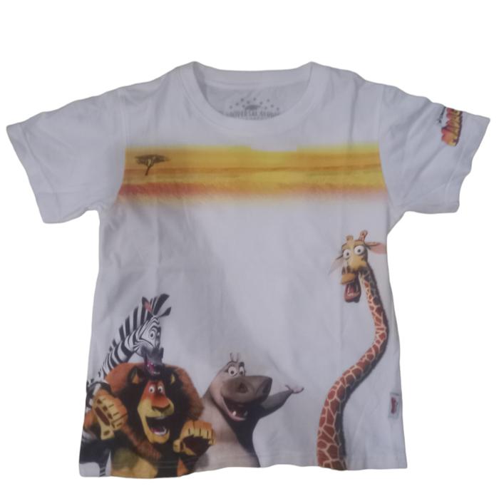 Kaos Anak Universal Studio Madagaskar
