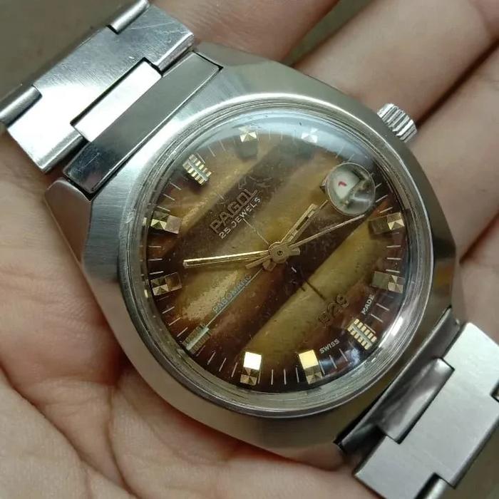 jam tangan vintage PAGOL 929 bekas/seken jadul/antik/kuno