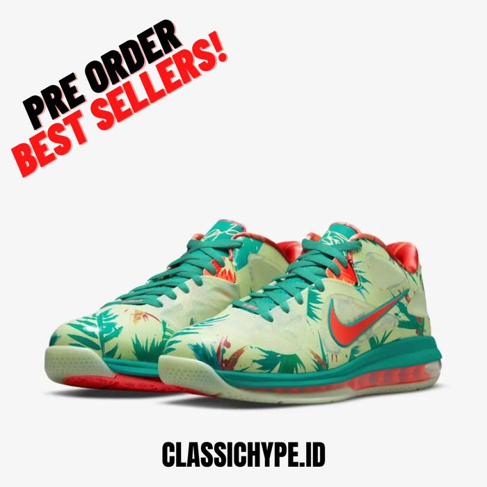 LEBRON 9 LOW WHITE LIME AND LIGHT MANGO