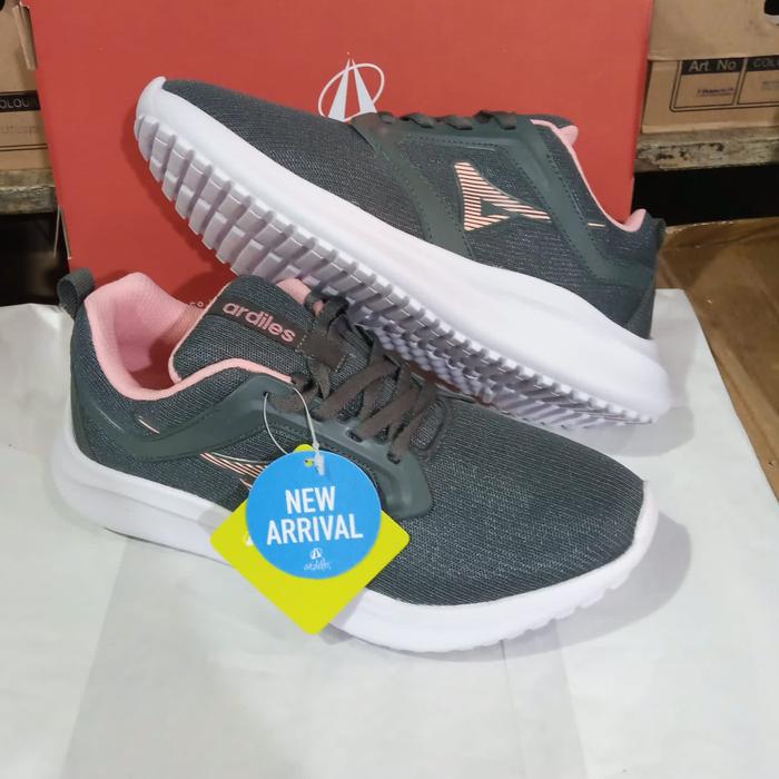 sepatu sneakers wanita Ardiles kigayo original abu abu