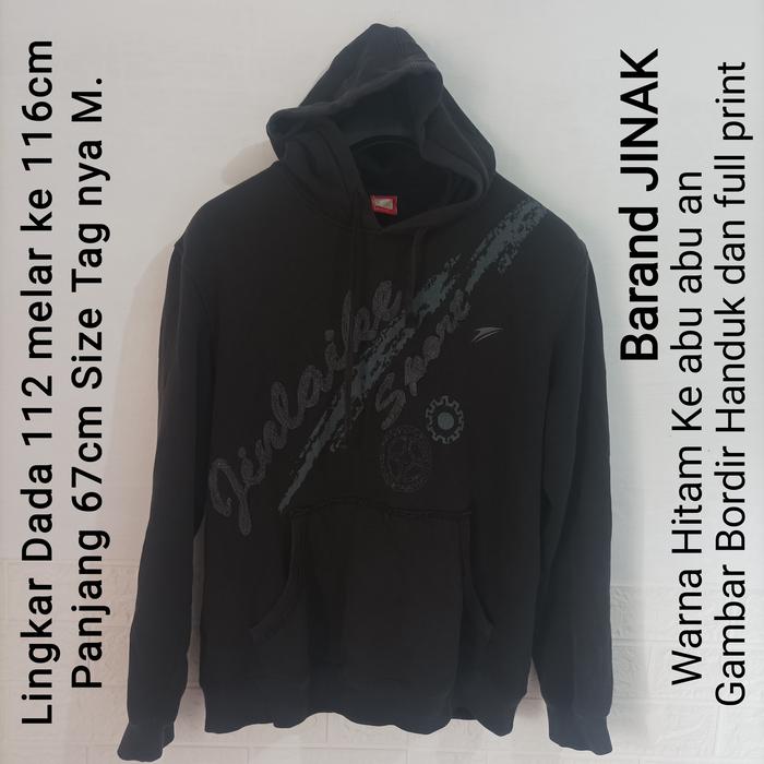 HOODIE/JAKET/CREWNECK PRIA/WANITA BRAND JINAKE. PRELOVED FROM BALL