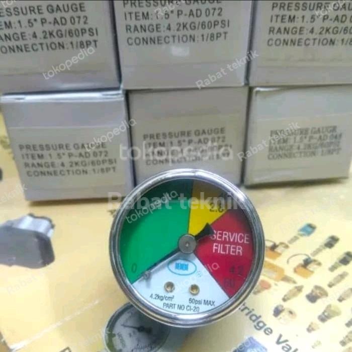 PRESSURE GAUGE FILTER HYDRAULIC INT