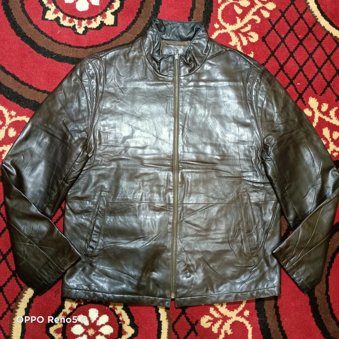 JAKET KULIT PRIA MODEL KLASIK T I M E homme