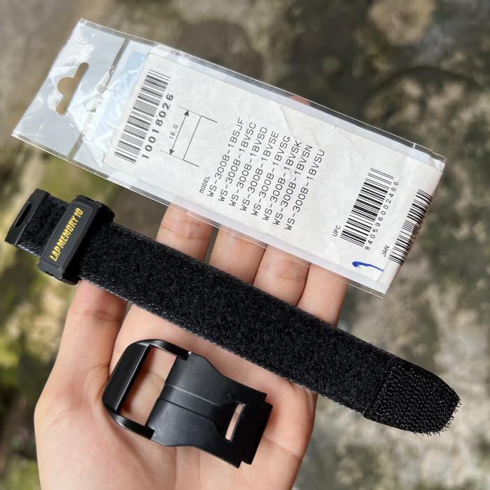 Strap tali jam tangan casio original WS-300B band WS 300B