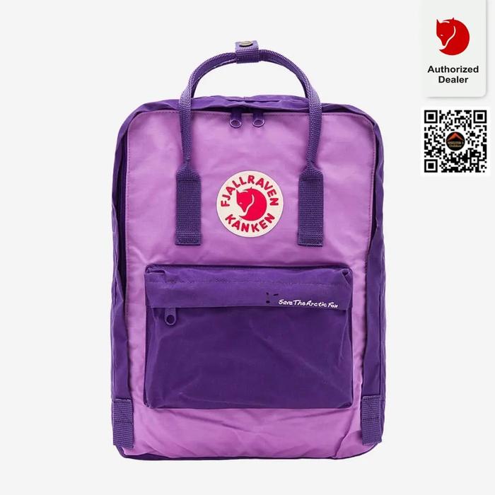 Tas Fjallraven Kanken Save The Arctic Fox color Purple Orchid
