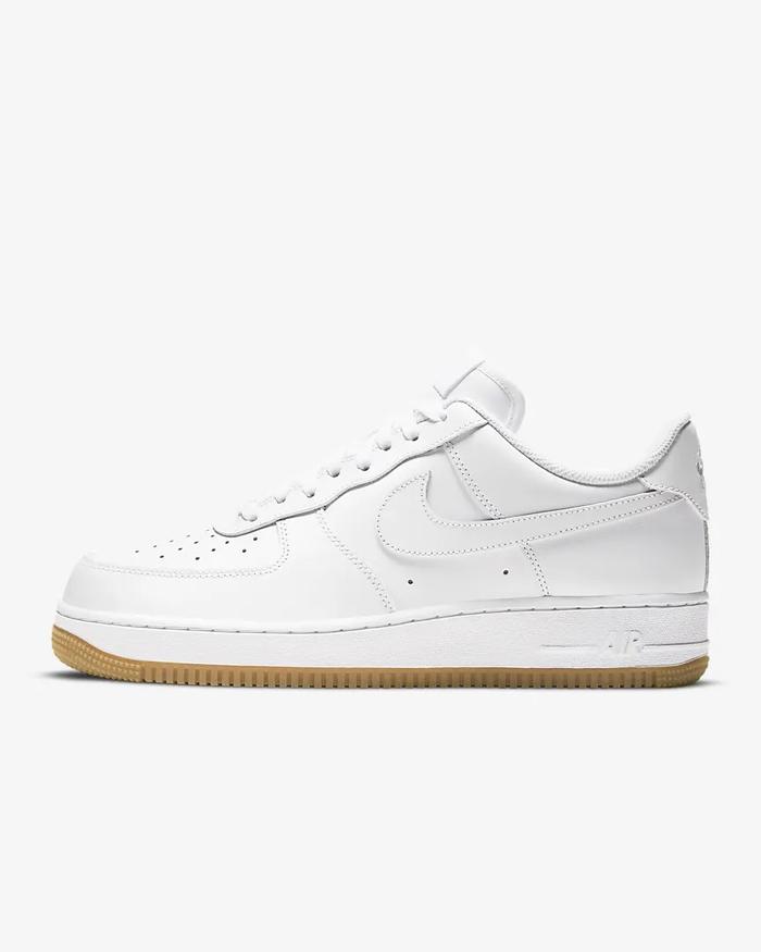 Nike Men Air Force 1 '07 White Gum Light Brown White Original BNIB