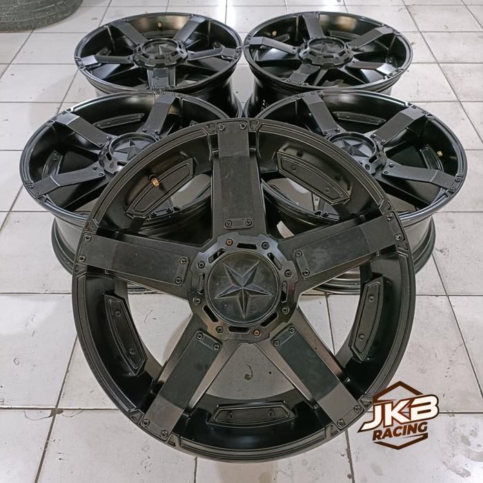 Velg Mobil Bekas Ring 20 Lubang 5 RASTA HSR R20X9 10X127-114,3 ET25