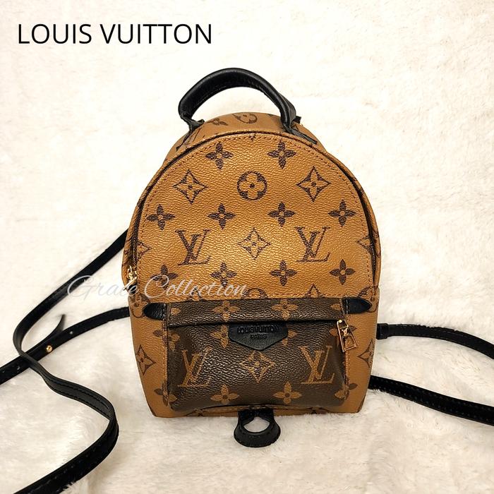 TAS WANITA BRANDED PRELOVED ORIGINAL - LV REVERSE MONOGRAM PALM SPRING