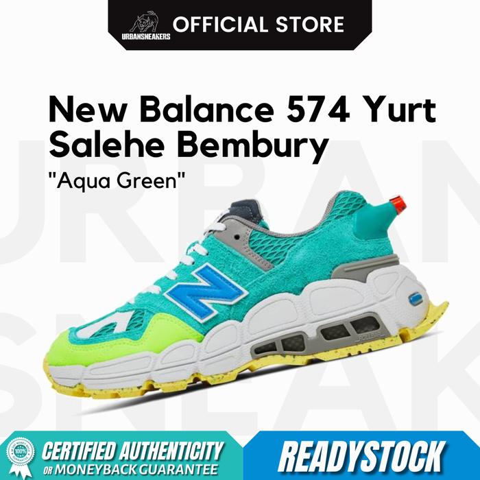 New Balance 574 Yurt Salehe Bembury Aqua Green | MS574YSD