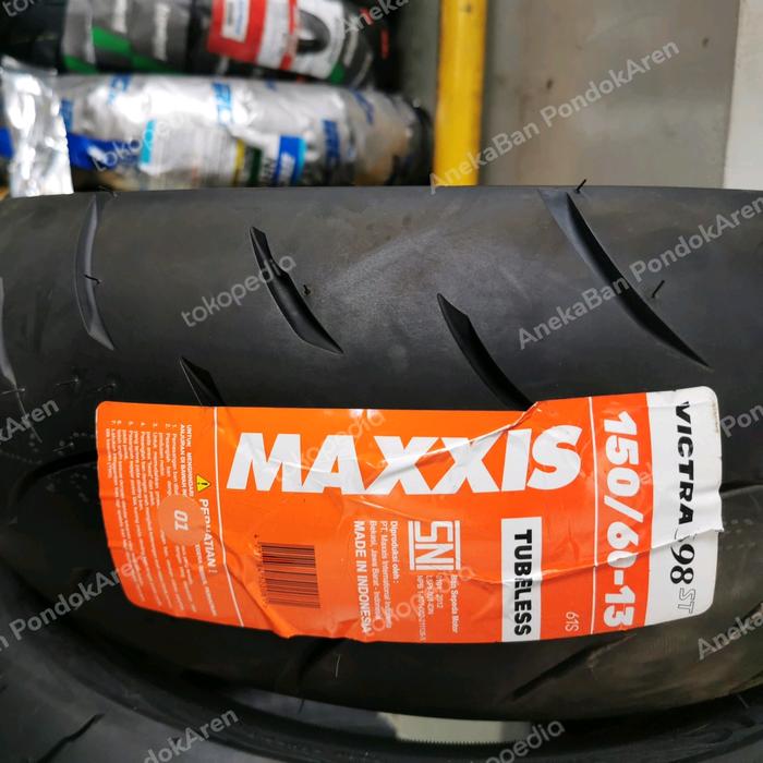 MAXXIS 150 60 13 VICTRA BAN NMAX ADV PCX160 BELAKANG UK UPSIZE