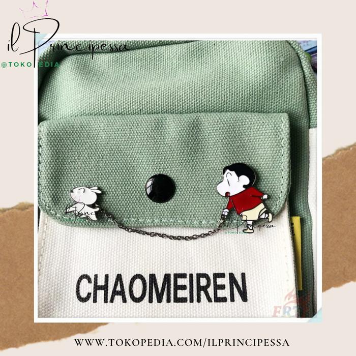 BROS LUCU - BROS SINCHAN - BROOCHES CRAYON SINCHAN - AKSESORIS TAS