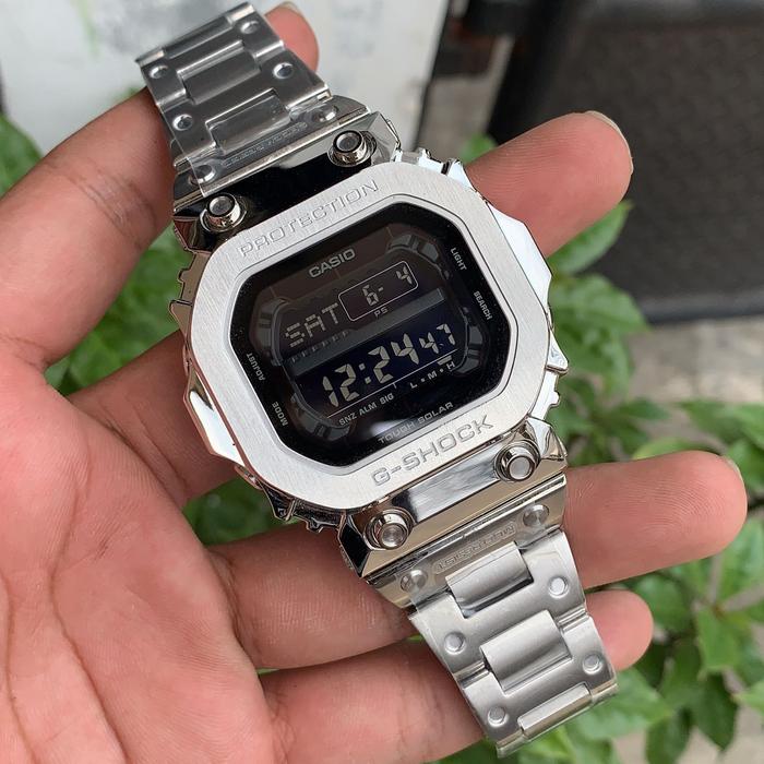G-SHOCK GSHOCK GX-56 GX56 ORIGINAL & GARANSI CUSTOM CASE SILVER