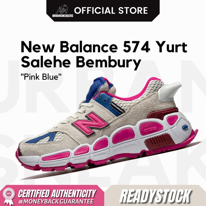 New Balance 574 Yurt Salehe Bembury Pink Blue | MS574YSA
