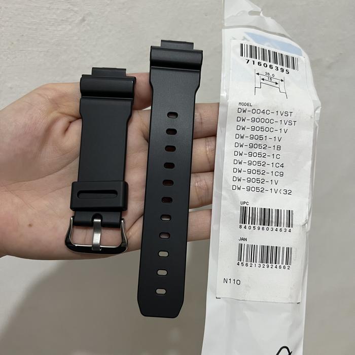 Tali strap jam tangan casio original DW-9000C band DW 9000C