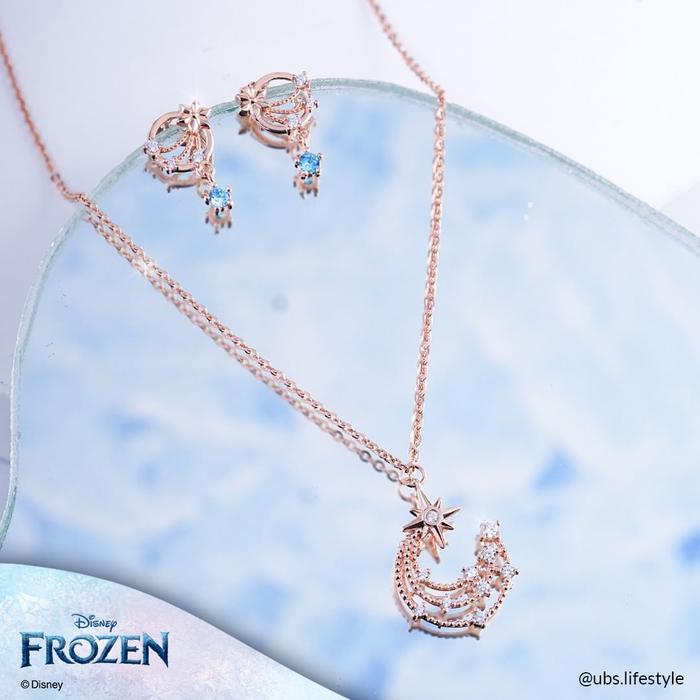 KALUNG,GIWANG TUSUK ANTING DISNEY FROZEN STAR SABIT BULAN UBS 375 700