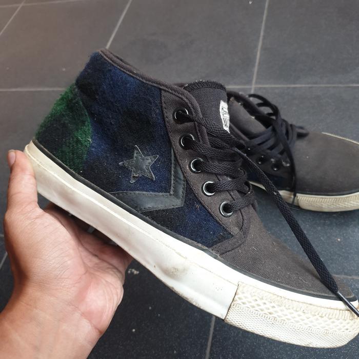 converse x XLarge x woolrich flannel JDM original