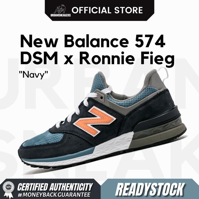New Balance 574 Sport x DSM x Ronnie Fieg Navy Special Box | MS574TH