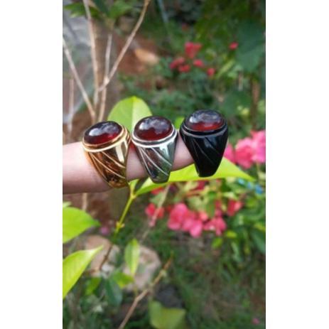 CINCIN BATU AKIK GETAH KATILAYU ASLI ALAM/BUAT MANCING IKAN