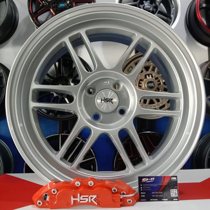 Pelak Racing Ring 17 Model RPF1 Mobil yaris Jazz Mobilio Free Kaliper