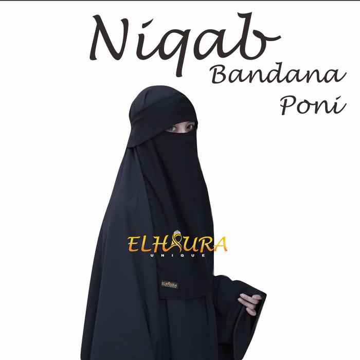 cadar niqab bandana poni elhaura