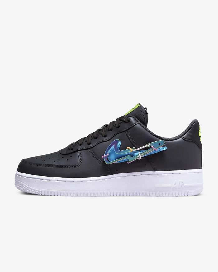 Nike Air Force 1 '07 'Carabiner Swosh' Dark Smoke Grey Original BNIB