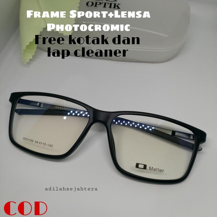 Kacamata Photocromic Model Sport Code OX3189 progresif/Minus/Normal