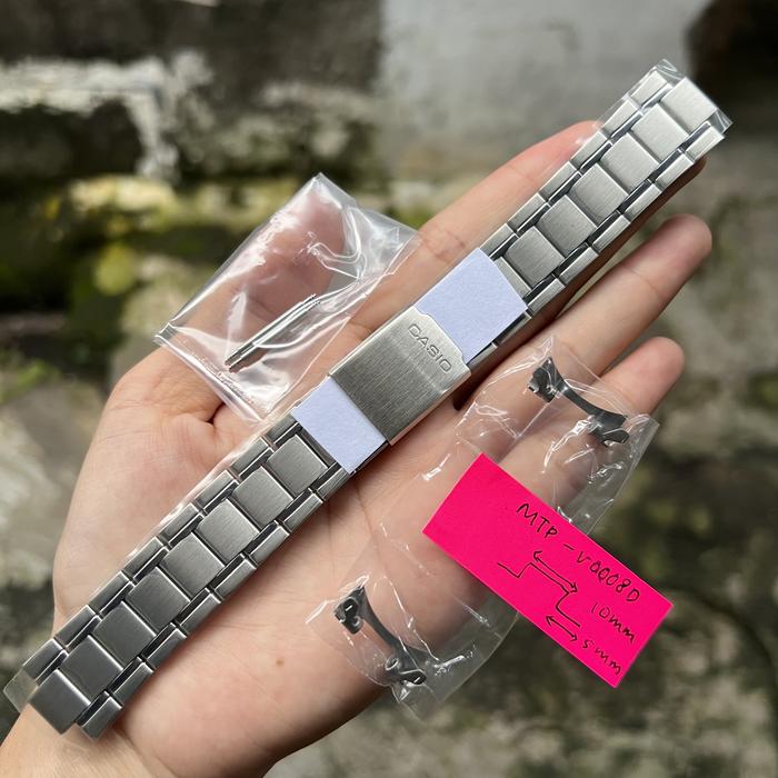 Tali strap jam tangan casio original MTP-V008D band MTP V008D