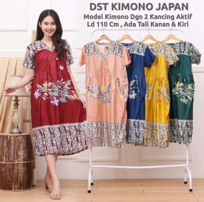 DRESS KIMONO SALUR JAPAN/DASTER KIMONO TRENDY