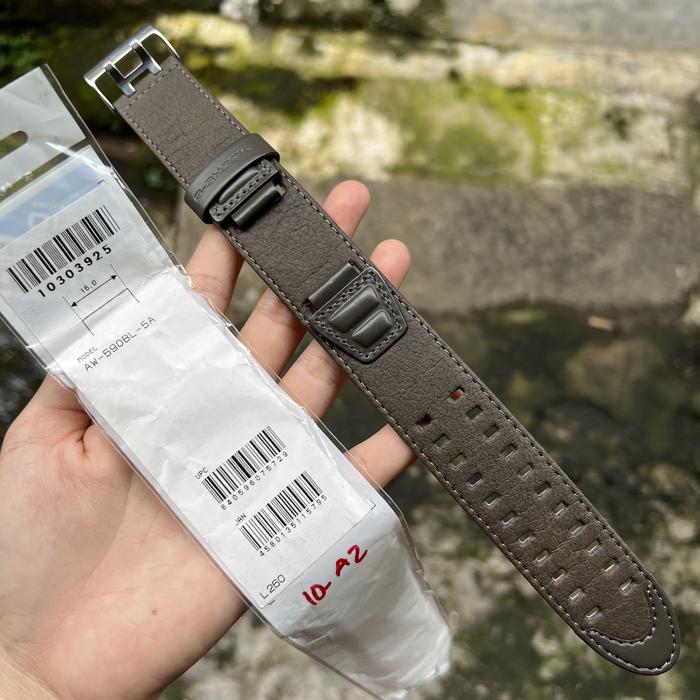 Tali strap jam tangan casio original AW-590BL 5A band AW 590BL