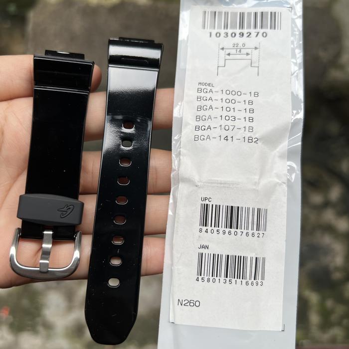 Tali strap jam casio baby-g original BGA-100 BGA 101 band BGA 100
