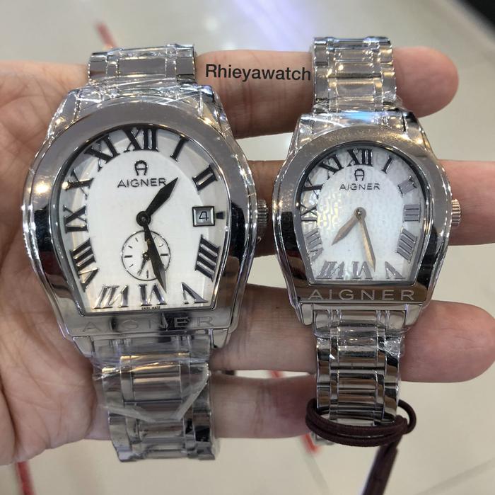 Jam tangan Aigner Modena couple A127107 A127201 original