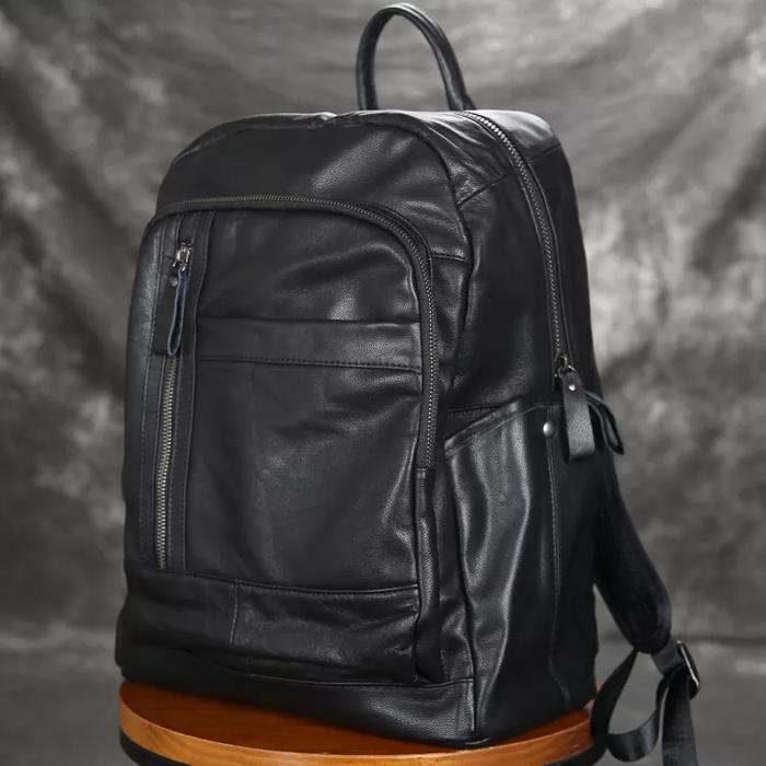 ransel kulit pria backpack kulit asli tas ransel kulit asli backpack